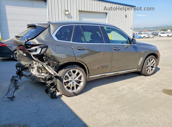 5UXTA6C02N9L41295 2022 BMW X5 Green Tył prawy