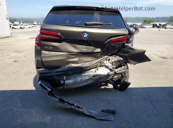 5UXTA6C02N9L41295 2022 BMW X5 Green Widok z tyłu
