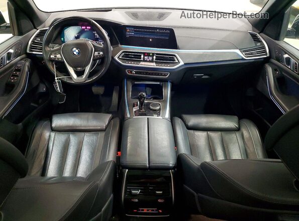 5UXTA6C02N9M26931 2022 BMW X5 Белый Вид панели приборов