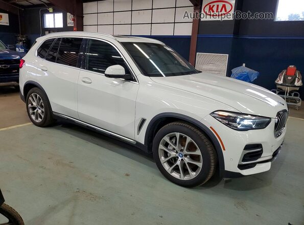 5UXTA6C02N9M26931 2022 BMW X5 Белый Передняя правая четверть