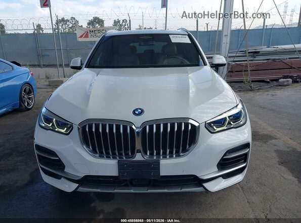 5UXTA6C02P9P85425 2023 BMW X5 White Вид щитка приладів