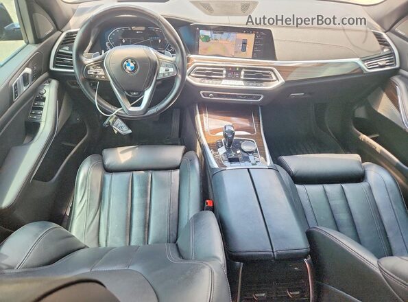 5UXTA6C03M9G35774 2021 BMW X5 Угольный Вид панели приборов