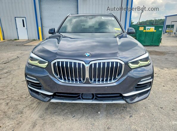 5UXTA6C03M9G35774 2021 BMW X5 Угольный Вид спереди