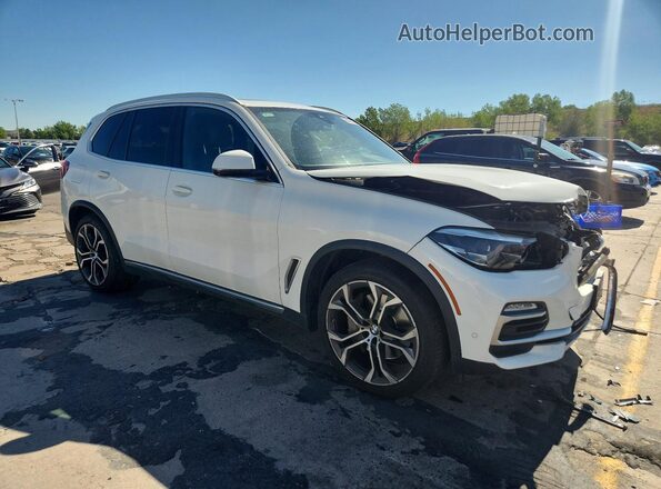 5UXTA6C04M9G68363 2021 BMW X5 White Vista interior delantera