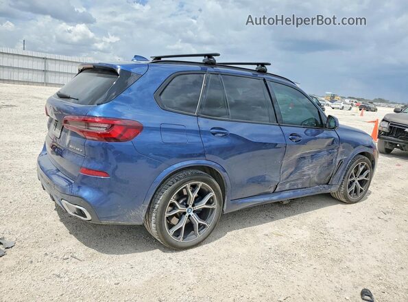 5UXTA6C04P9P81831 2023 BMW X5 Blue Հետևի աջ
