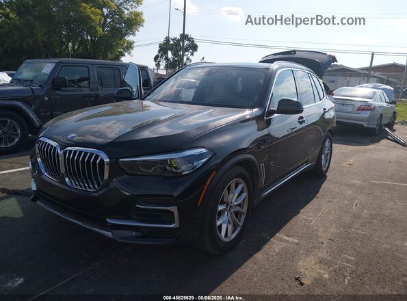 5UXTA6C04P9R95007 2023 BMW X5 Black Przód lewy