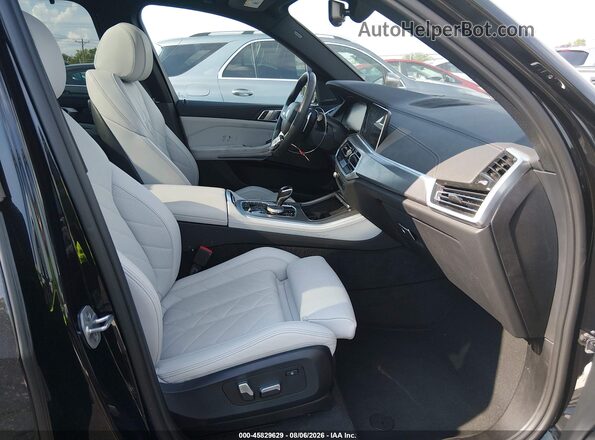 5UXTA6C04P9R95007 2023 BMW X5 Black Widok wnętrza z przodu