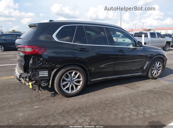 5UXTA6C04P9R95007 2023 BMW X5 Black Widok wnętrza 360 stopni