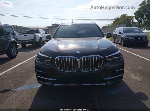 5UXTA6C04P9R95007 2023 BMW X5 Black Widok wnętrza z tyłu