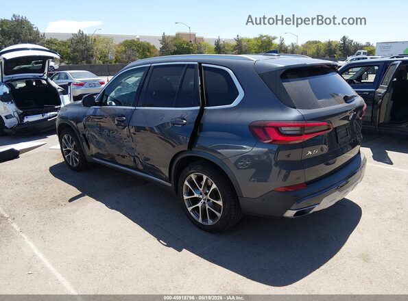 5UXTA6C06M9D54472 2021 BMW X5 Серый Задняя левая четверть