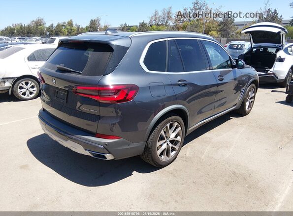 5UXTA6C06M9D54472 2021 BMW X5 Серый Задняя правая четверть