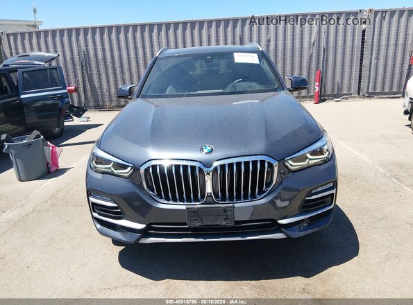 5UXTA6C06M9D54472 2021 BMW X5 Серый Панорамный вид салона 360°