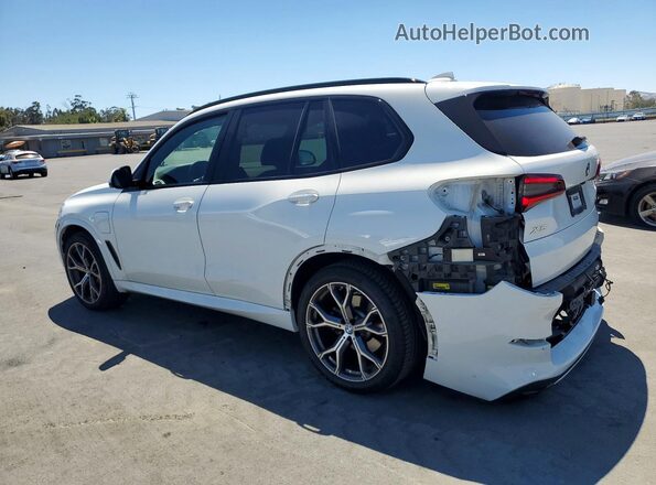 5UXTA6C07M9G09047 2021 BMW X5 White Trasero izquierdo