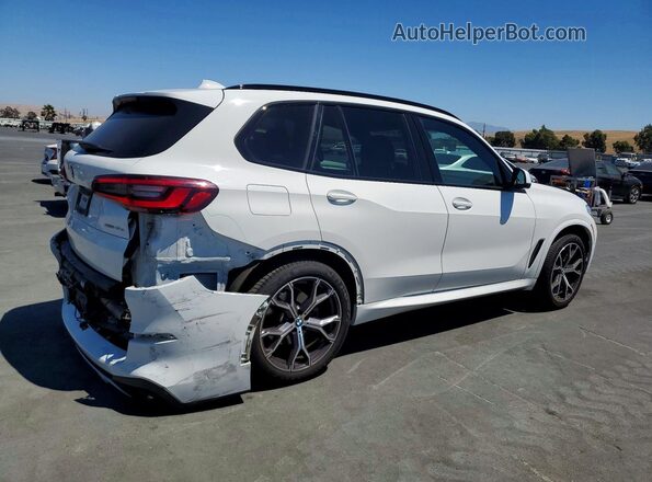 5UXTA6C07M9G09047 2021 BMW X5 White Trasero derecho
