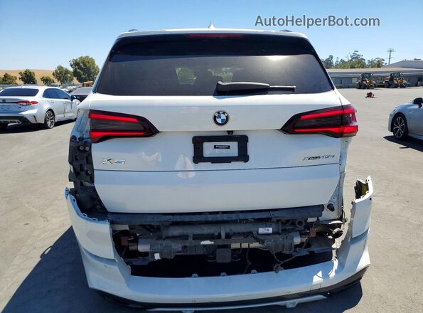 5UXTA6C07M9G09047 2021 BMW X5 White Vista trasera