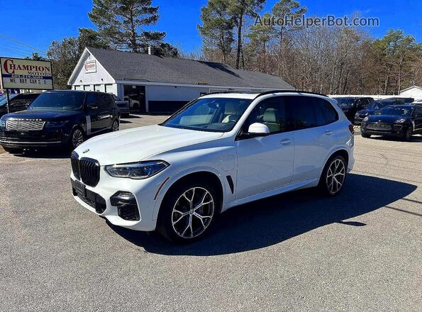 5UXTA6C08M9D84086 2021 BMW X5 White Задня ліва чверть