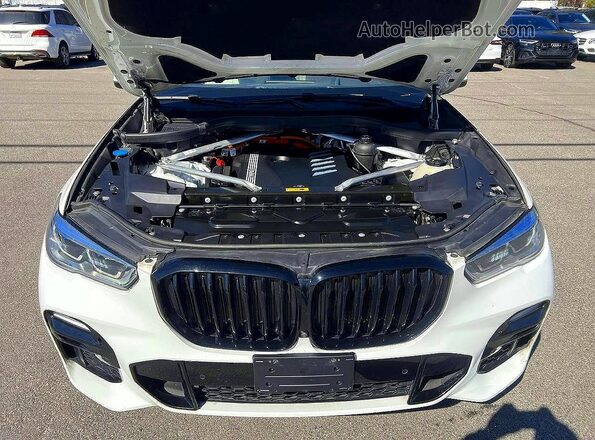 5UXTA6C08M9D84086 2021 BMW X5 White Вид панелі приладів