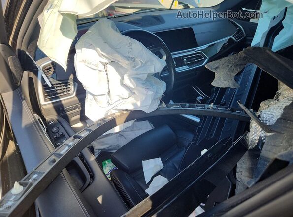 5UXTA6C08P9P28324 2023 BMW X5 Black Առջևի վահանակի տեսք