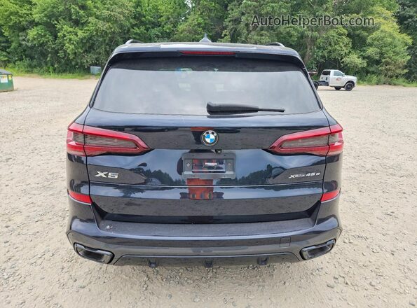 5UXTA6C09M9F27286 2021 BMW X5 Gray Հետևի տեսք