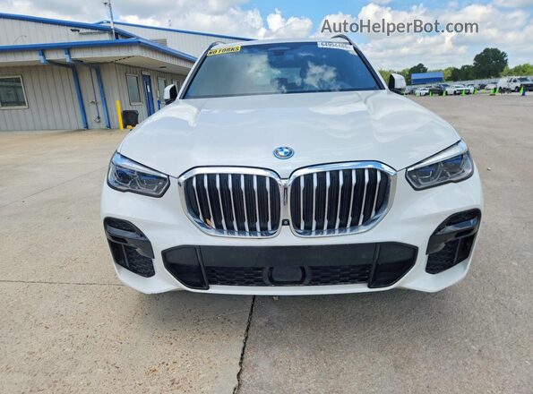 5UXTA6C09N9M26537 2022 BMW X5 Белый Вид спереди
