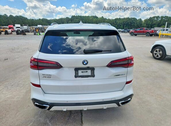 5UXTA6C09N9M26537 2022 BMW X5 Белый Вид сзади