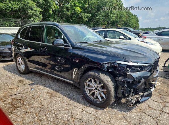 5UXTA6C0XP9N46463 2023 BMW X5 Черный Передняя правая четверть