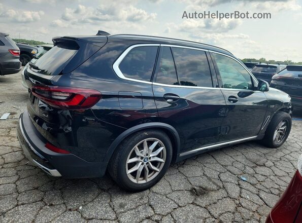 5UXTA6C0XP9N46463 2023 BMW X5 Черный Задняя правая четверть