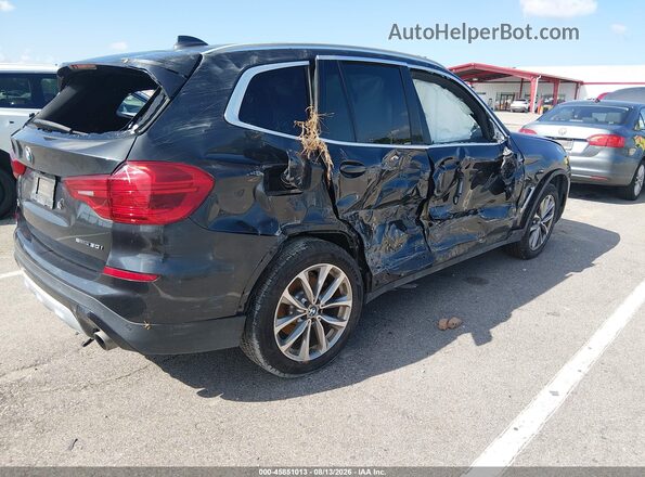 5UXTR7C50KLE98187 2019 BMW X3 Black Հետևի աջ