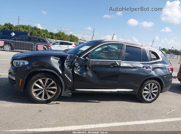 5UXTR7C50KLE98187 2019 BMW X3 Black Սալոնի հետևի տեսք