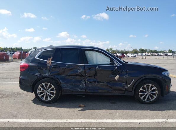 5UXTR7C50KLE98187 2019 BMW X3 Black Սարքավորումների վահանակի տեսք