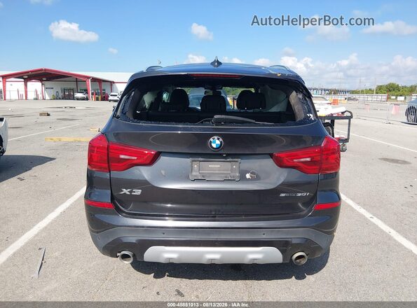 5UXTR7C50KLE98187 2019 BMW X3 Black 