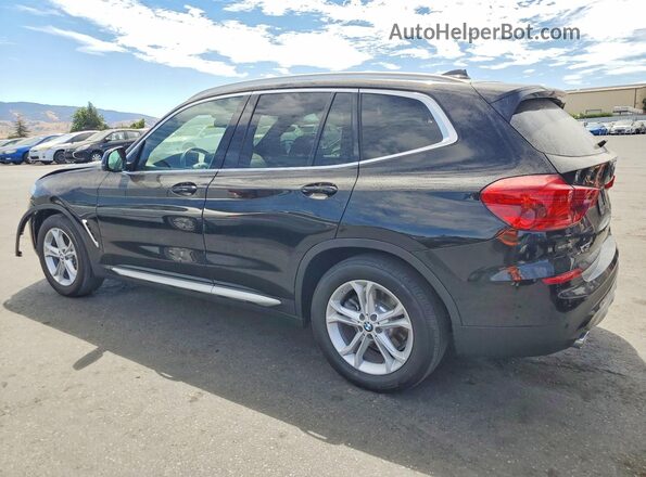 5UXTR7C50KLF23962 2019 BMW X3 Black Задня ліва чверть