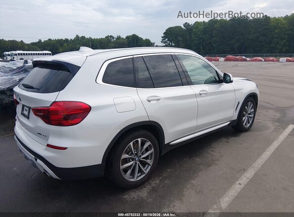 5UXTR7C50KLF25310 2019 BMW X3 White Tył prawy