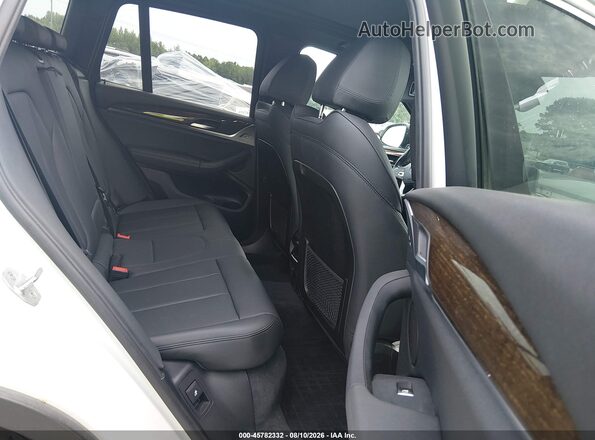 5UXTR7C50KLF25310 2019 BMW X3 White Widok naklejki z numerem VIN
