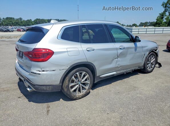 5UXTR7C50KLF30426 2019 BMW X3 Silver უკანა მარჯვენა