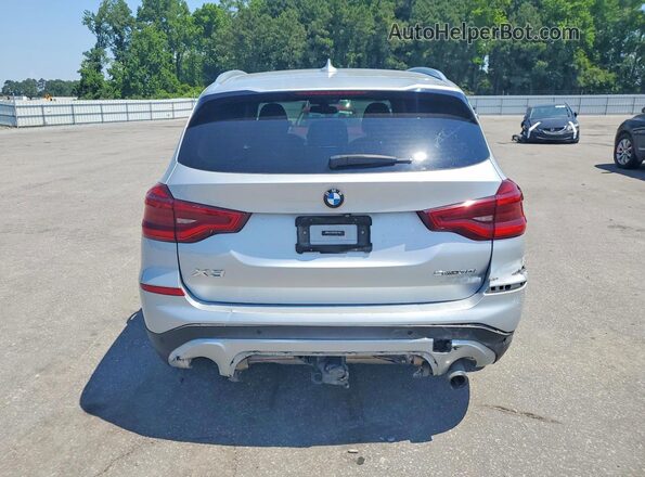 5UXTR7C50KLF30426 2019 BMW X3 Silver უკანა ხედი
