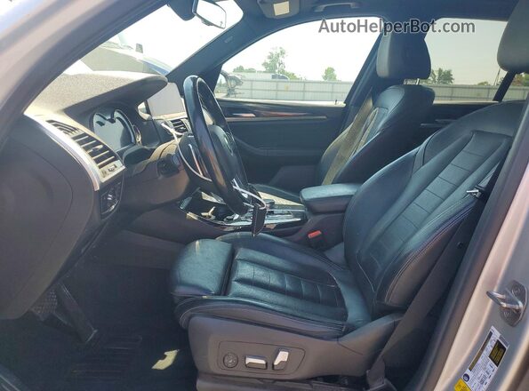 5UXTR7C50KLF30426 2019 BMW X3 Silver წინა სალონის ხედი