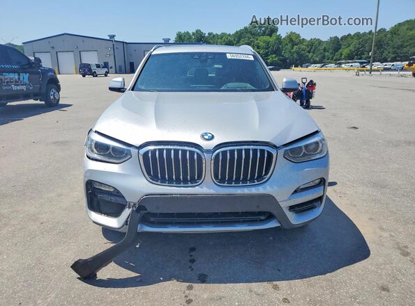 5UXTR7C50KLF30426 2019 BMW X3 Silver წინა ხედი