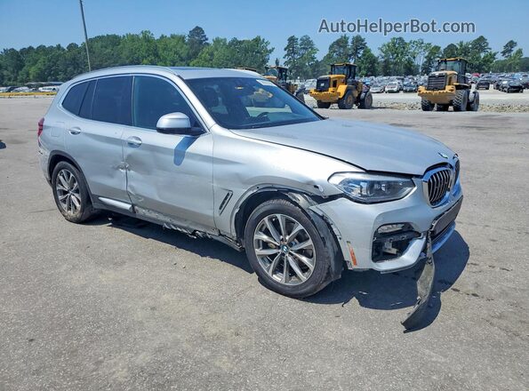 5UXTR7C50KLF30426 2019 BMW X3 Silver წინა მარჯვენა