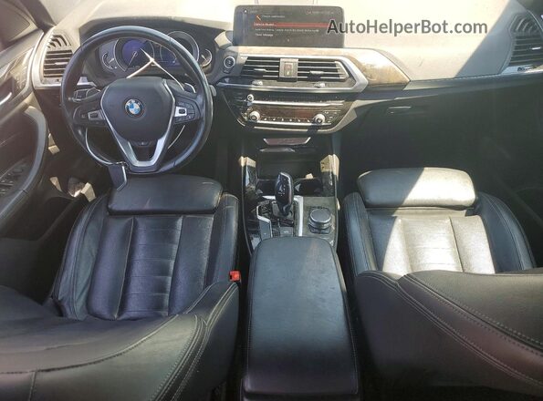 5UXTR7C50KLF30426 2019 BMW X3 Silver წინა პანელის ხედი