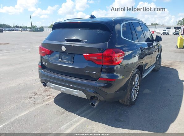 5UXTR7C50KLF30507 2019 BMW X3 Gray Հետևի աջ