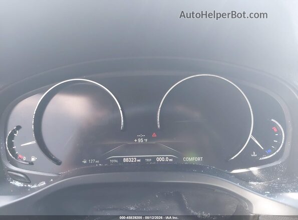 5UXTR7C50KLF30507 2019 BMW X3 Gray Հետևի նստատեղերի տեսք