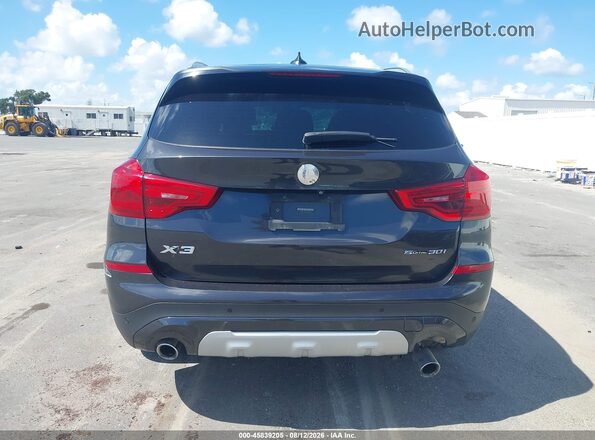 5UXTR7C50KLF30507 2019 BMW X3 Gray 
