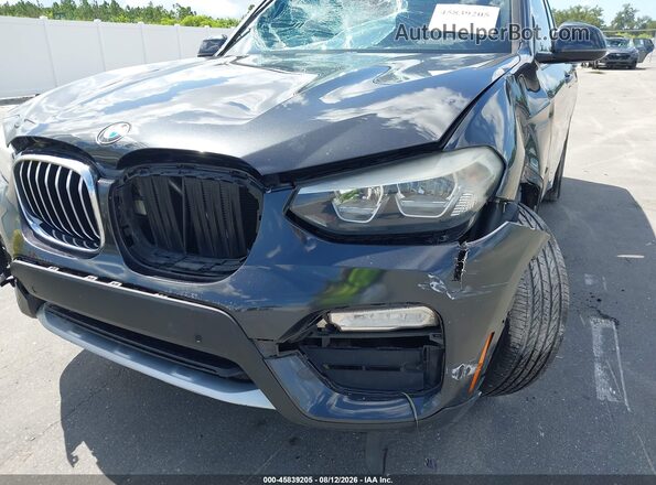 5UXTR7C50KLF30507 2019 BMW X3 Gray 