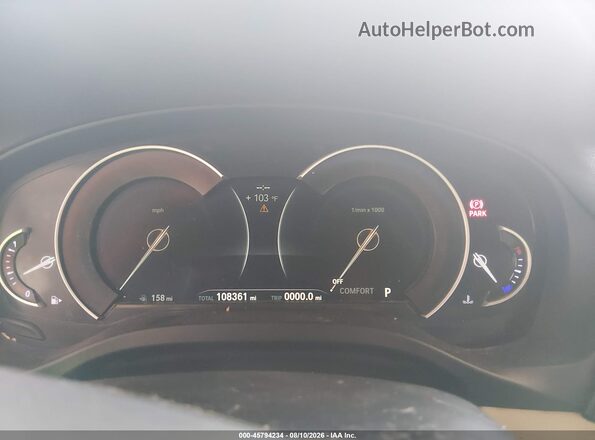 5UXTR7C51KLR45221 2019 BMW X3 Серый Вид задних сидений