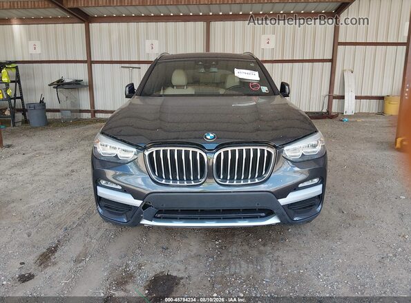 5UXTR7C51KLR45221 2019 BMW X3 Серый Вид щитка приборов