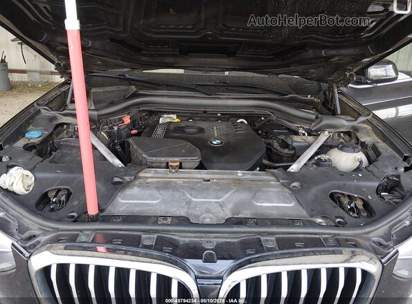 5UXTR7C51KLR45221 2019 BMW X3 Серый Вид сзади