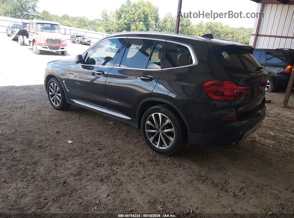 5UXTR7C51KLR45221 2019 BMW X3 Серый Задняя левая четверть