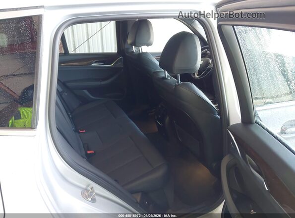5UXTR7C51KLR51147 2019 BMW X3 Silver VIN კოდის სტიკერის ხედი