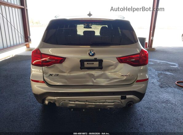 5UXTR7C51KLR51147 2019 BMW X3 Silver წინა ხედი